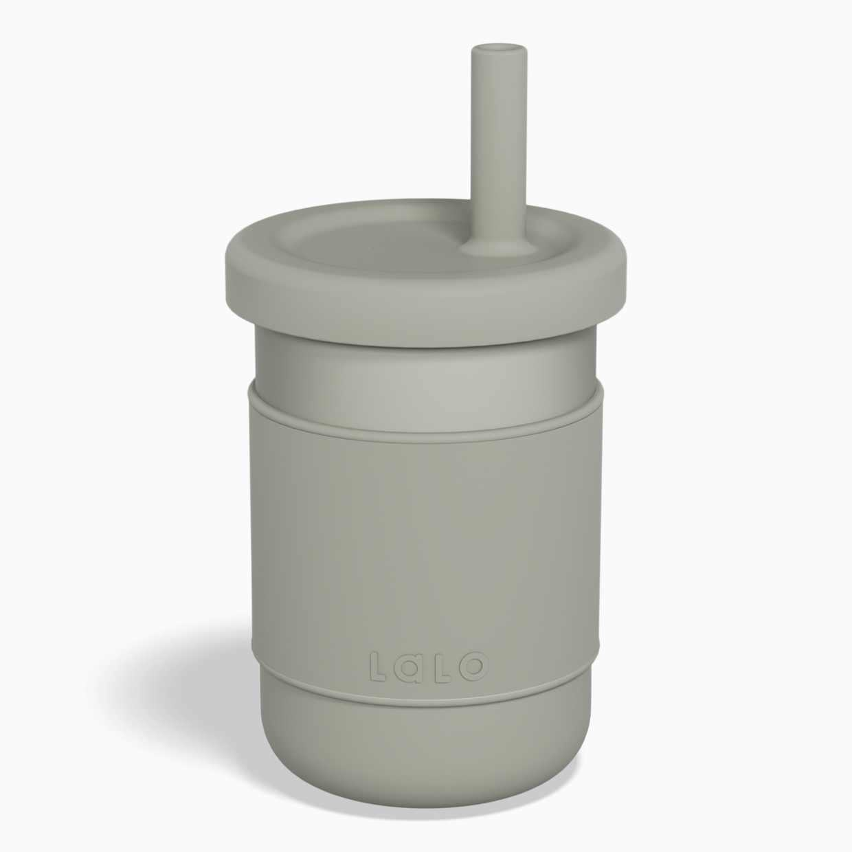 Lalo Stainless Steel Toddler Cup - Sage.