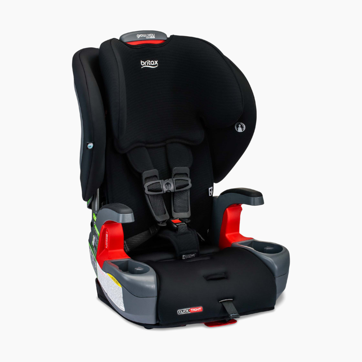 Britax Grow With You ClickTight Harness-2-Booster - Black Contour.