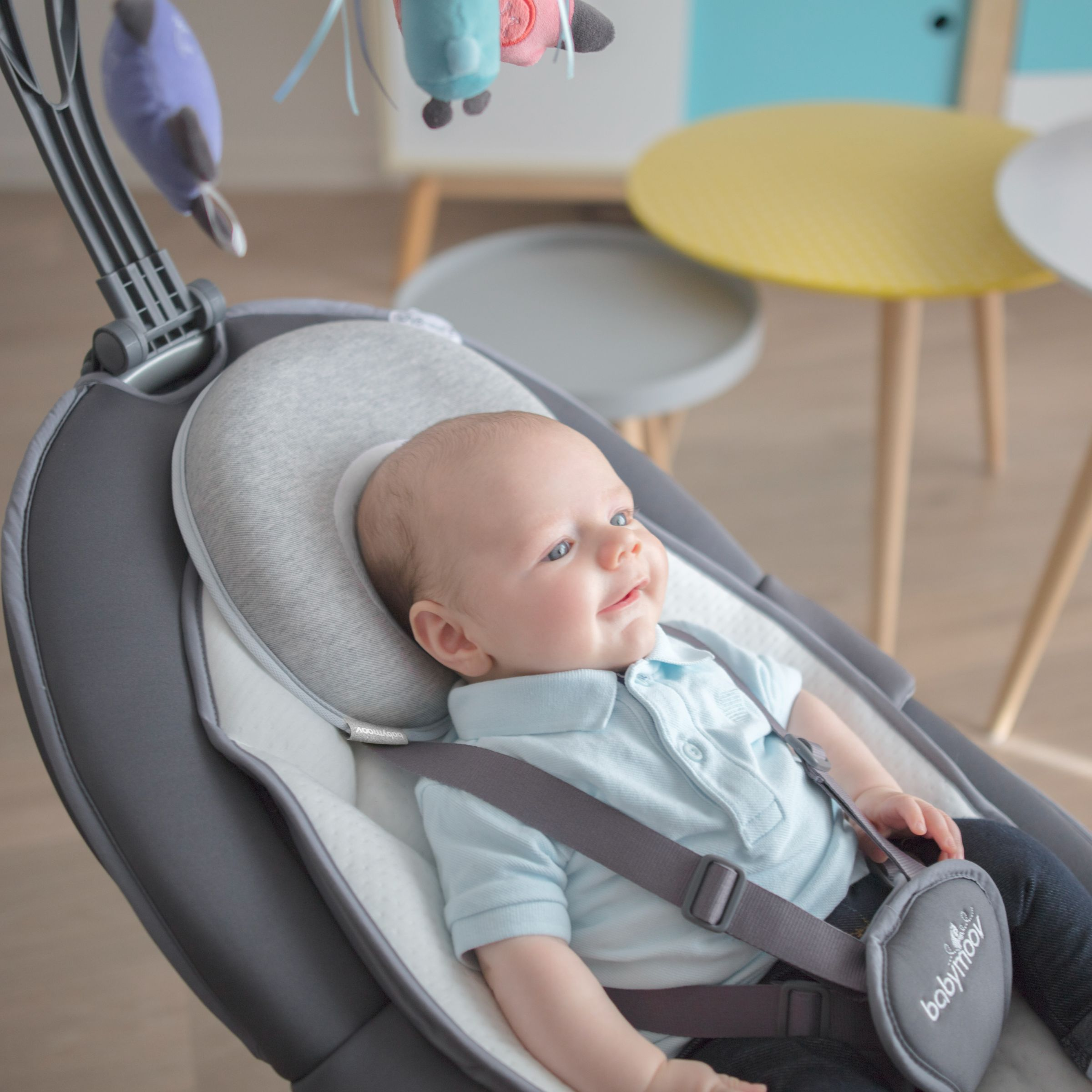Babymoov Lovenest + Infant Headrest - Smokey.