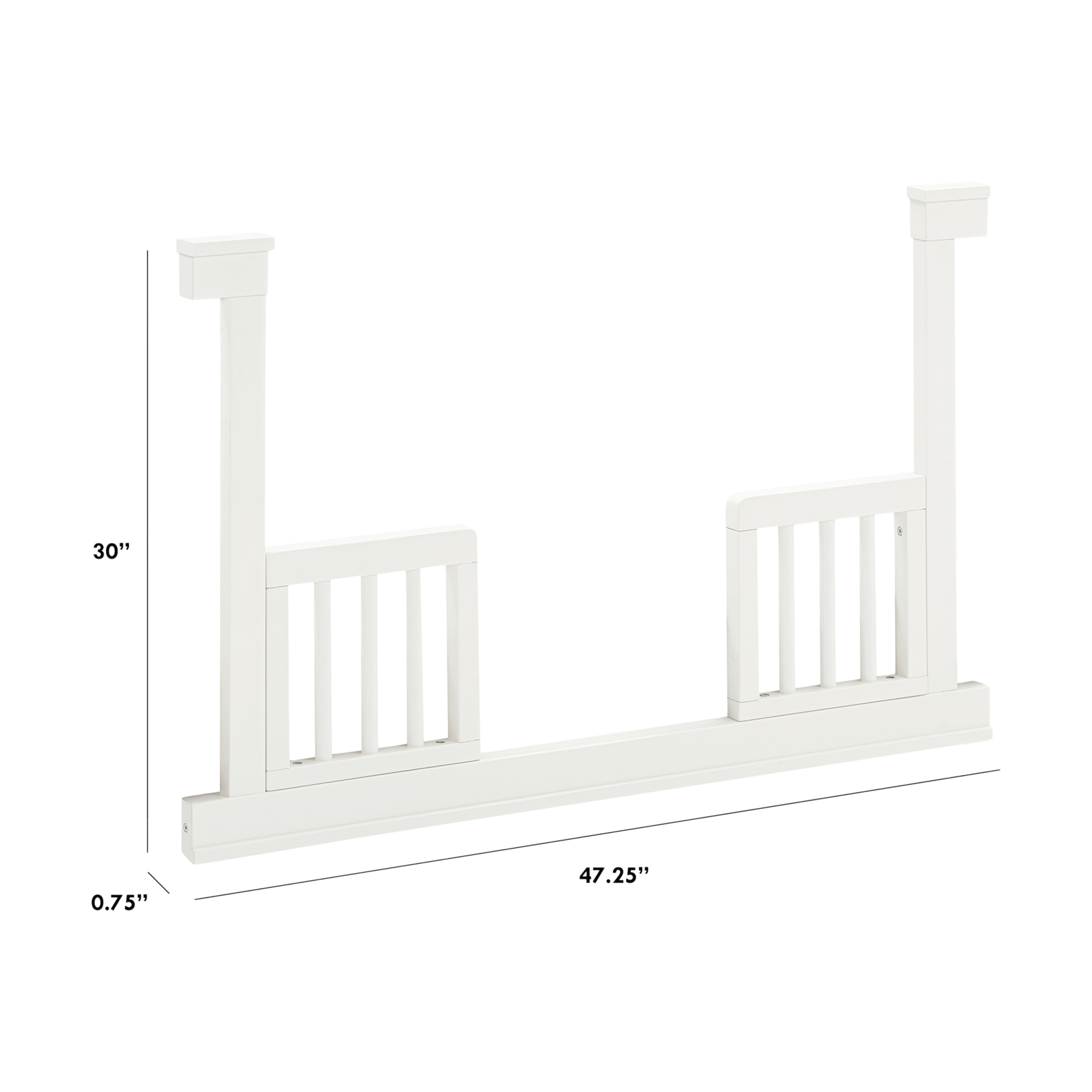 Namesake Toddler Bed Conversion Kit (M23799) - Warm White.