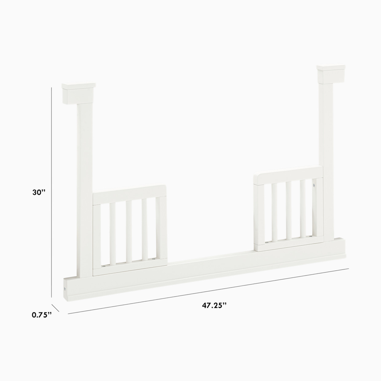 Namesake Toddler Bed Conversion Kit (M23799) - Warm White.