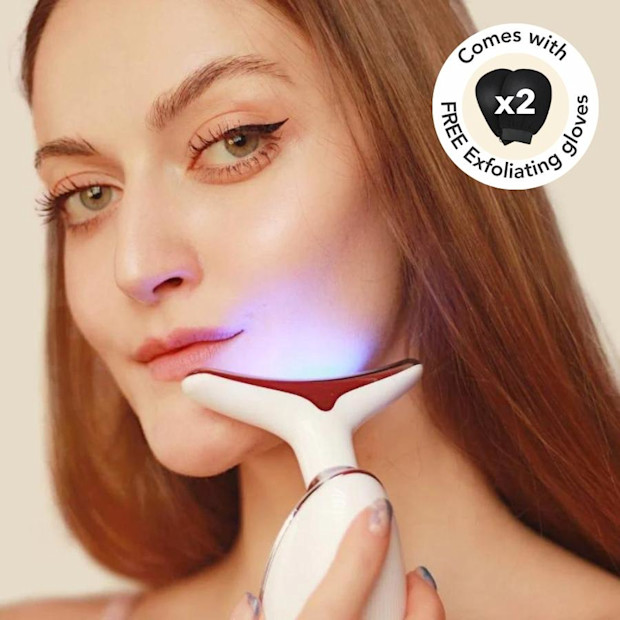 Skinhaven 3-in-1 Mini Facial Toning & Rejuvenation Device.