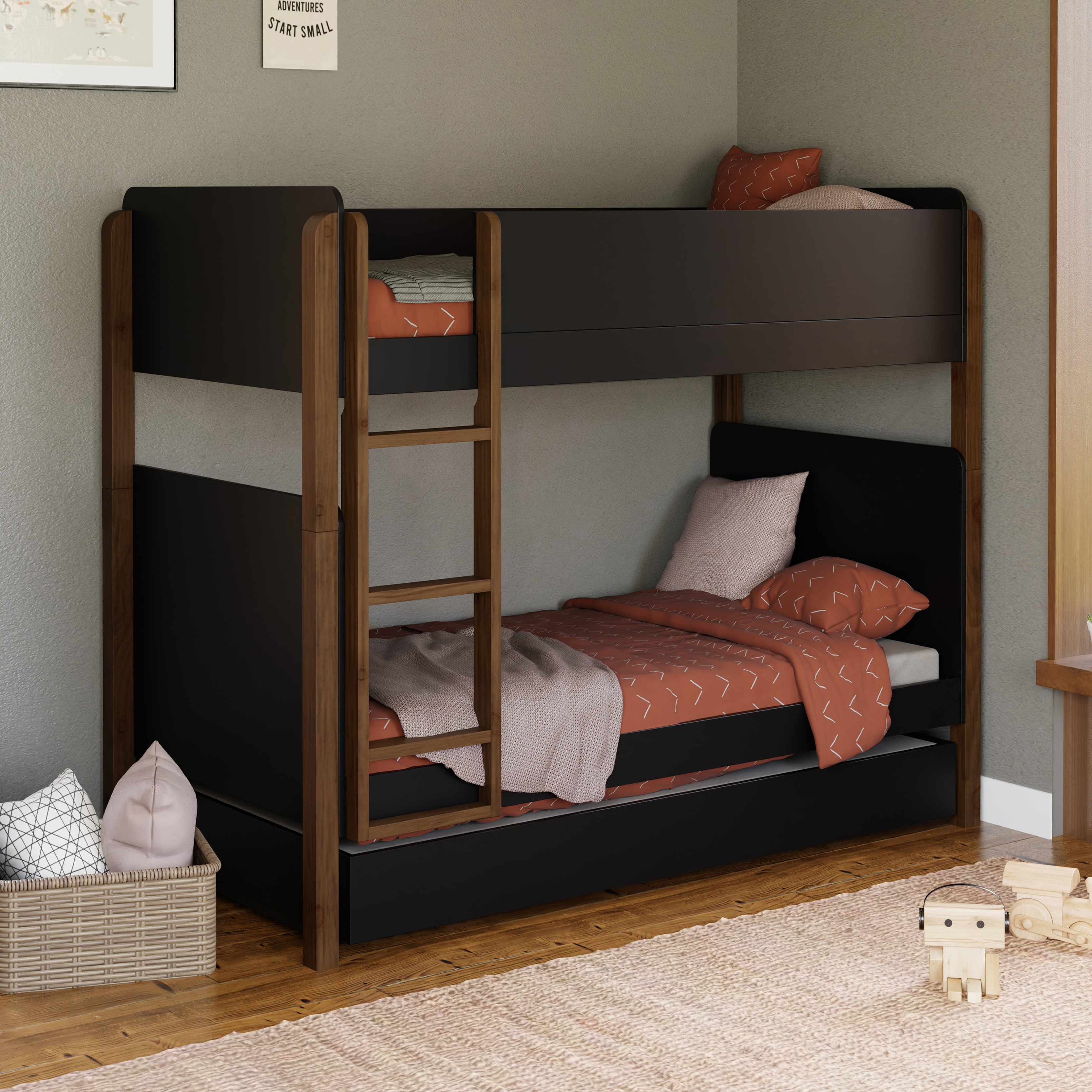 babyletto TipToe Convertible Bunk Bed.