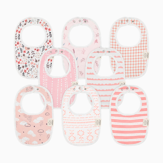 KeaBabies Urban Drool Bibs (8 Pack).