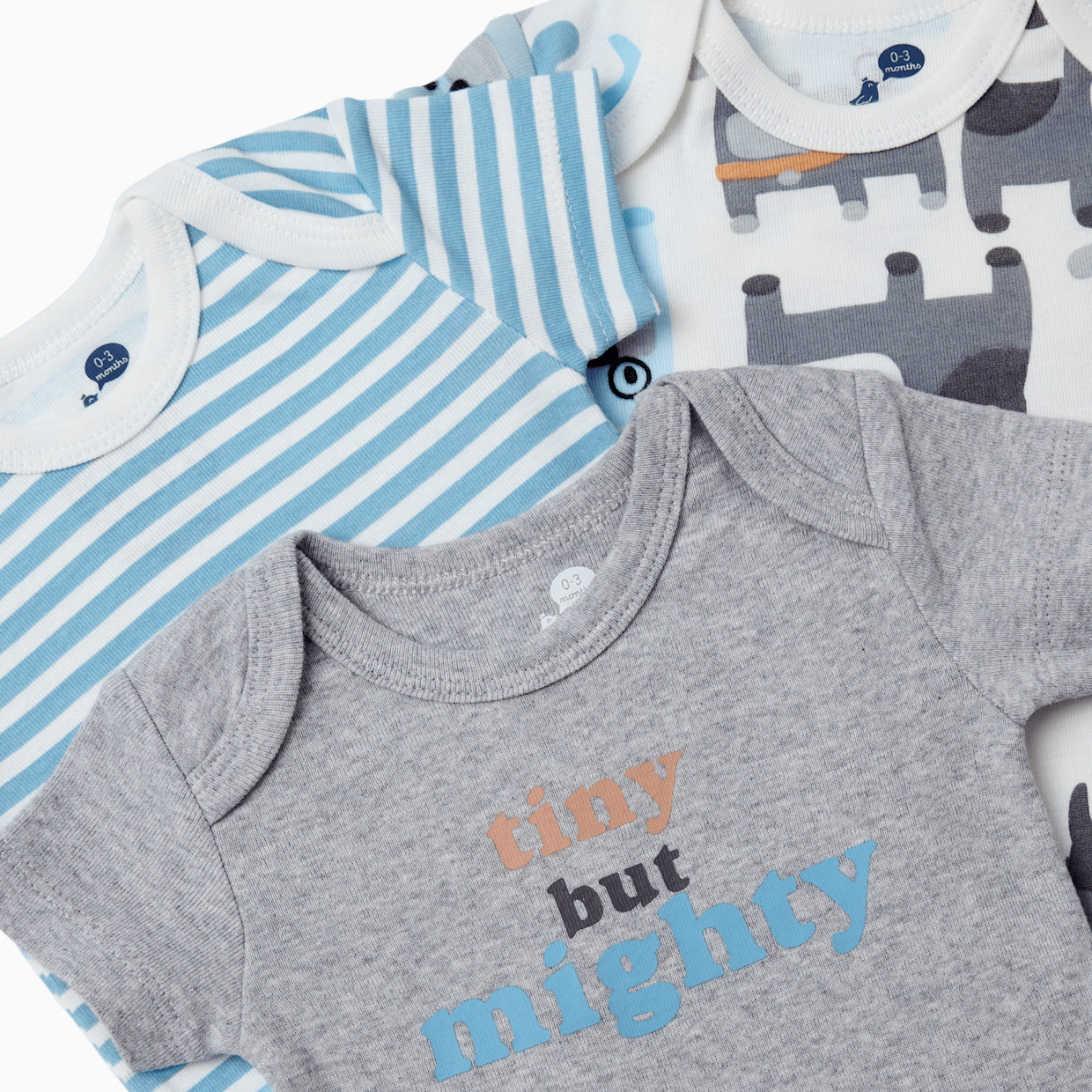 Small Story 6 Piece Set - Dapper Dogs, 0-3 M.