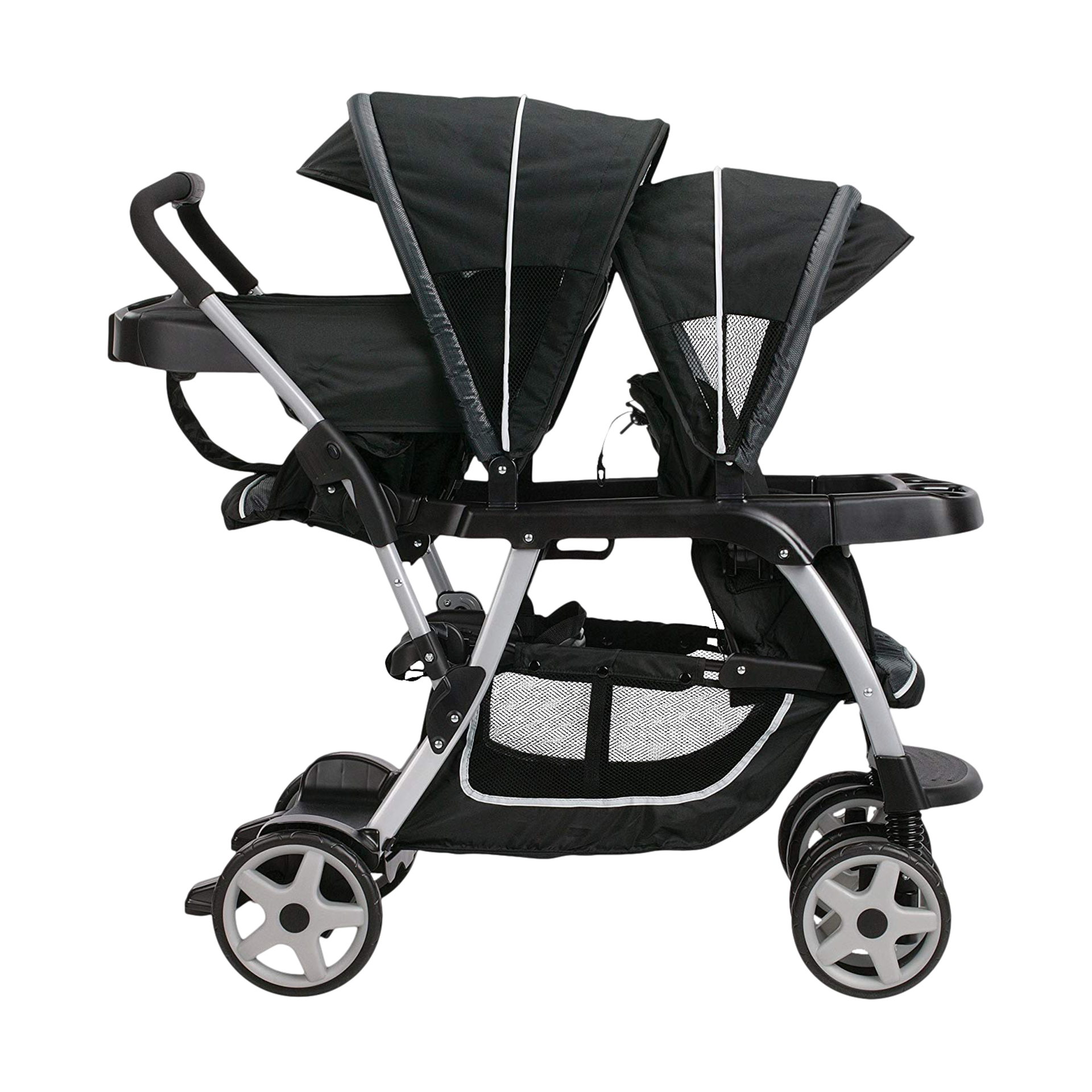 grow with me double stroller