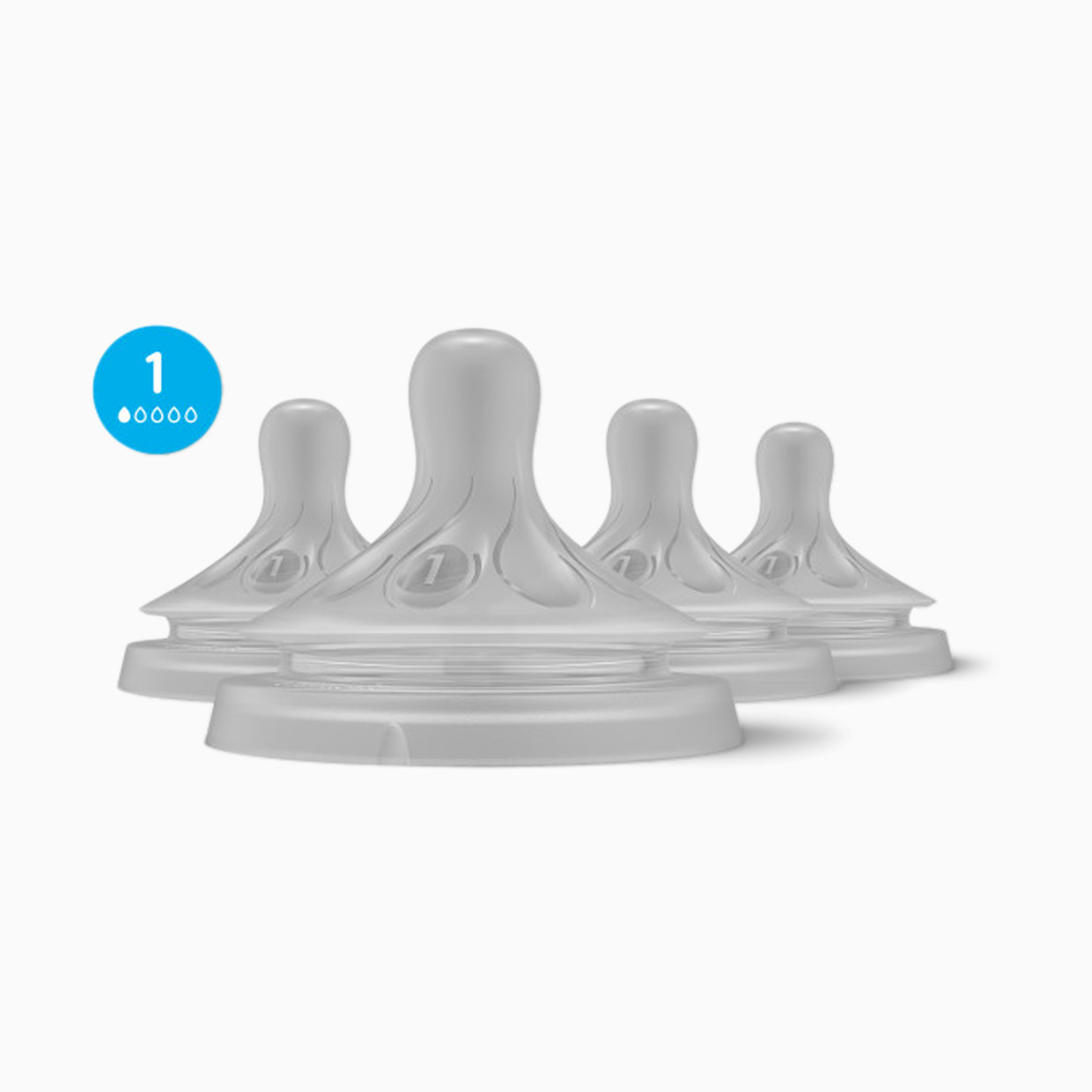 Philips Avent Natural Response Nipples (4 Pack) - Level 1.