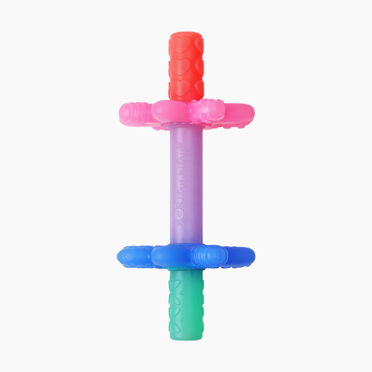 Itzy Ritzy Teensy Tubes - Pink Rainbow.