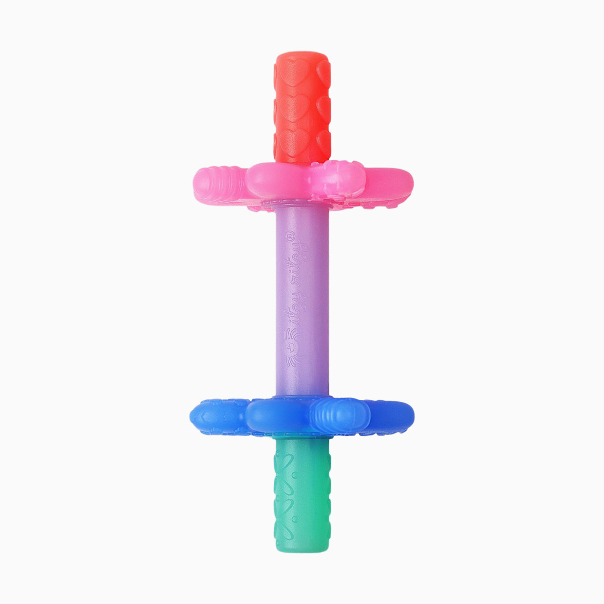 Itzy Ritzy Teensy Tubes - Pink Rainbow.