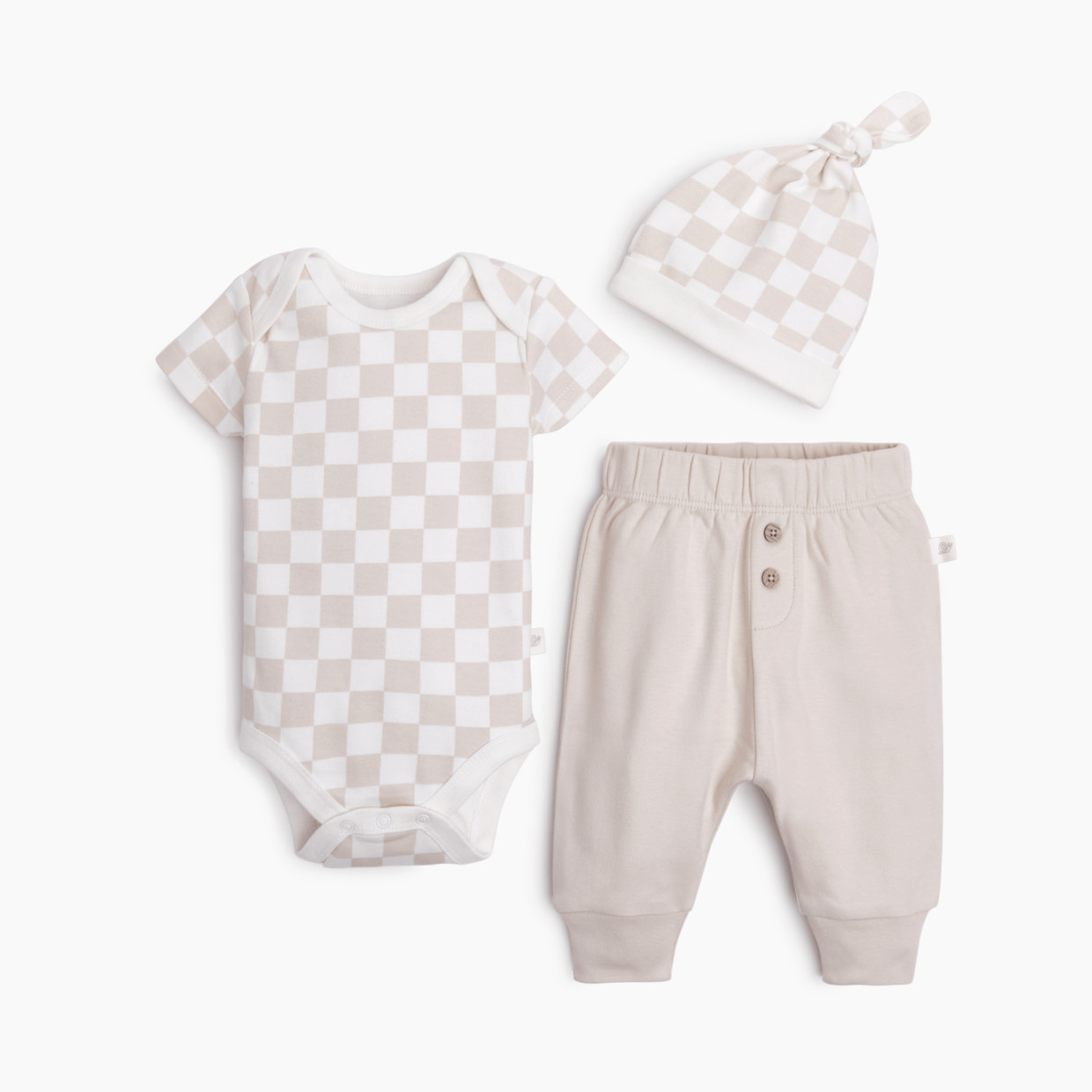 Tiny Kind The Outfit 3 Piece Set - Skate Check, 6-9 M.