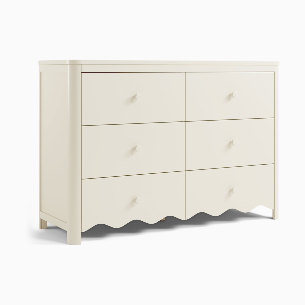 Storkcraft Casablanca 6 Drawer Dresser - Frosted Oat.