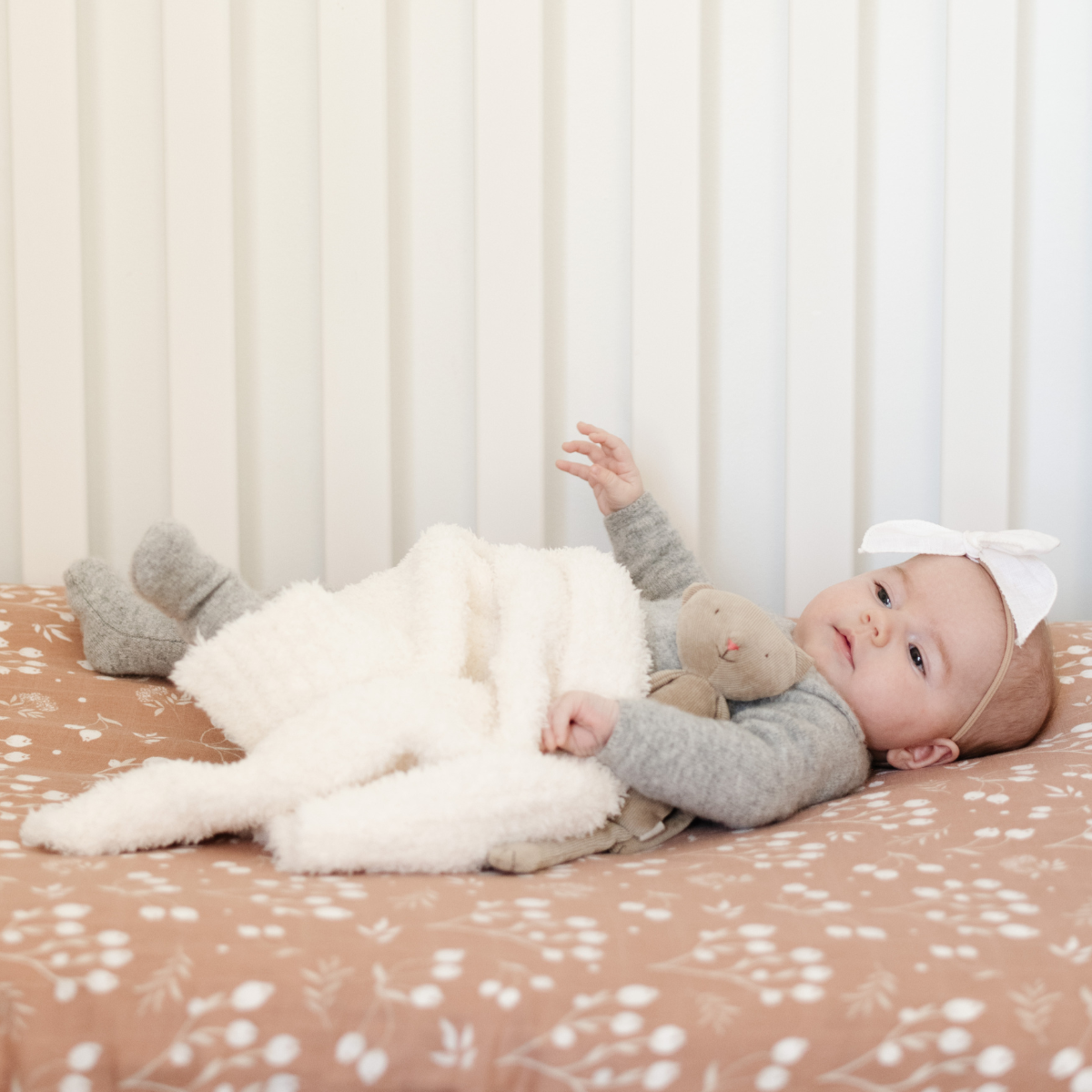 Saranoni Bamboni Mini Blanket Ivory Babylist Shop