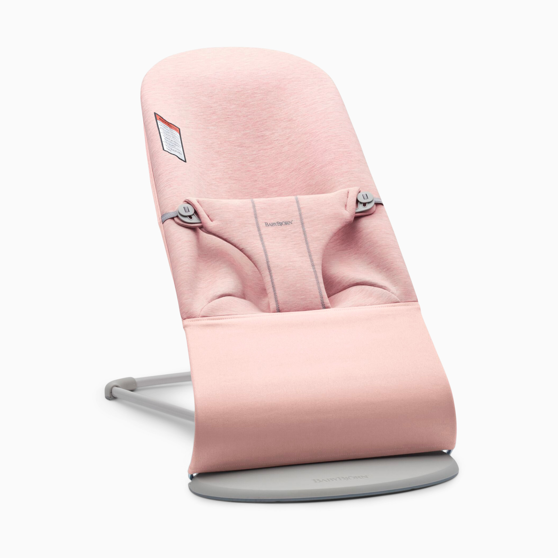 BabyBjörn Bouncer Bliss - Light Pink Melange/Light Gray Frame