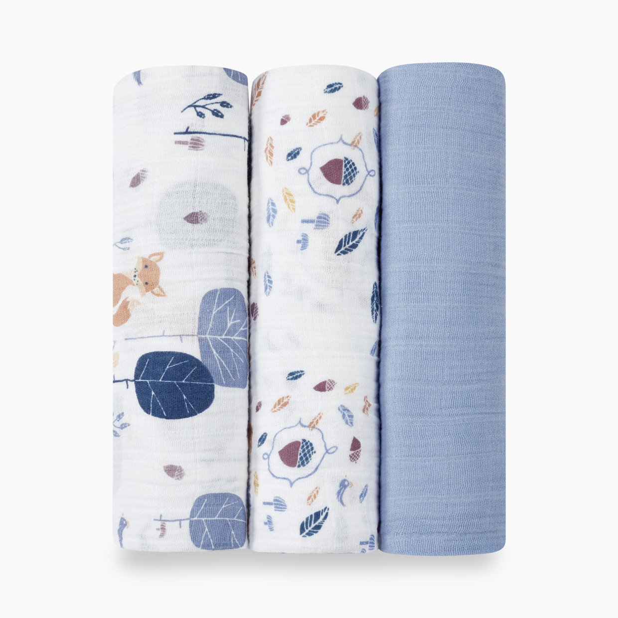 Aden + Anais Organic Muslin Swaddles (3 Pack) - Into the Woods.