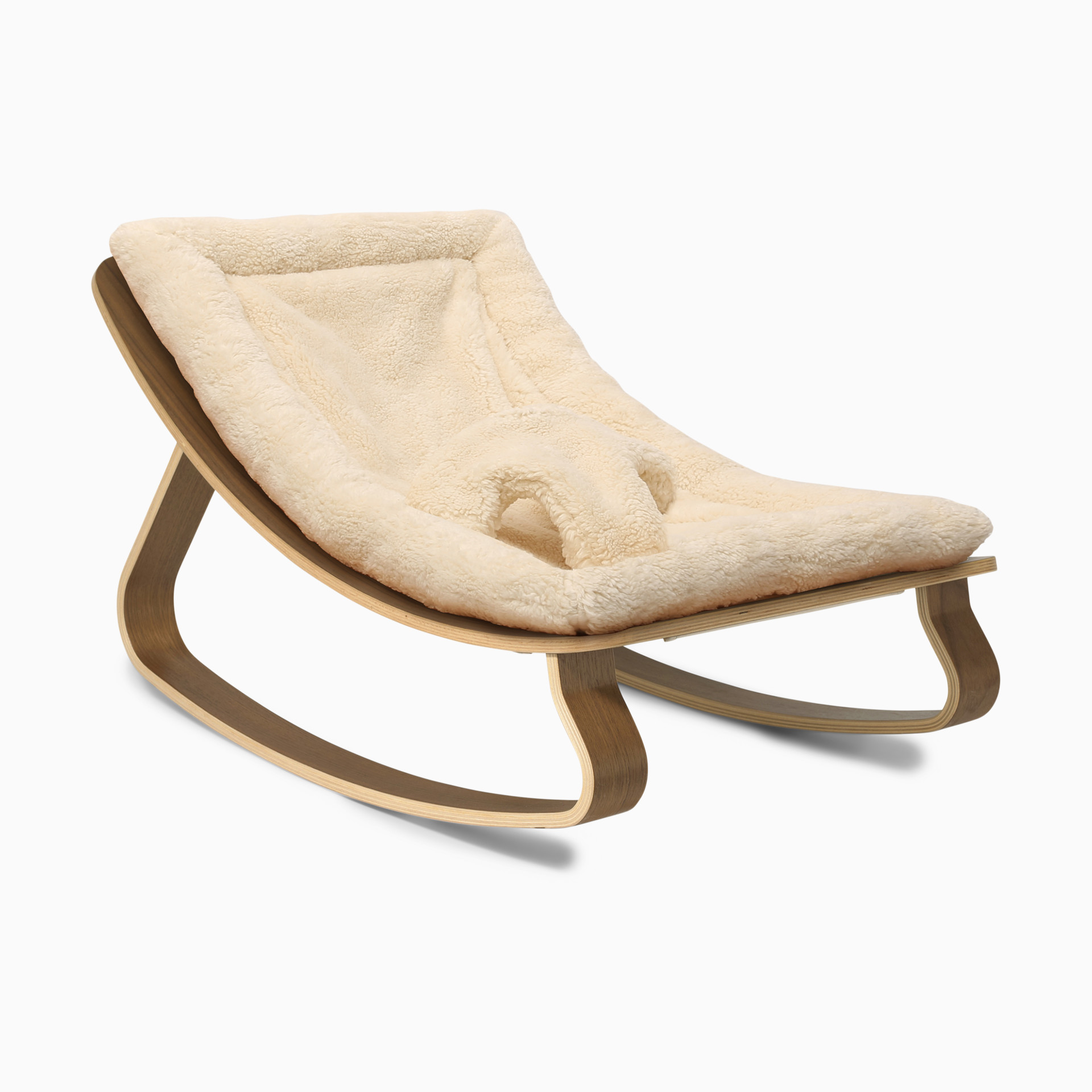Charlie Crane LEVO Baby Rocker - Camel, Beech | Babylist Shop