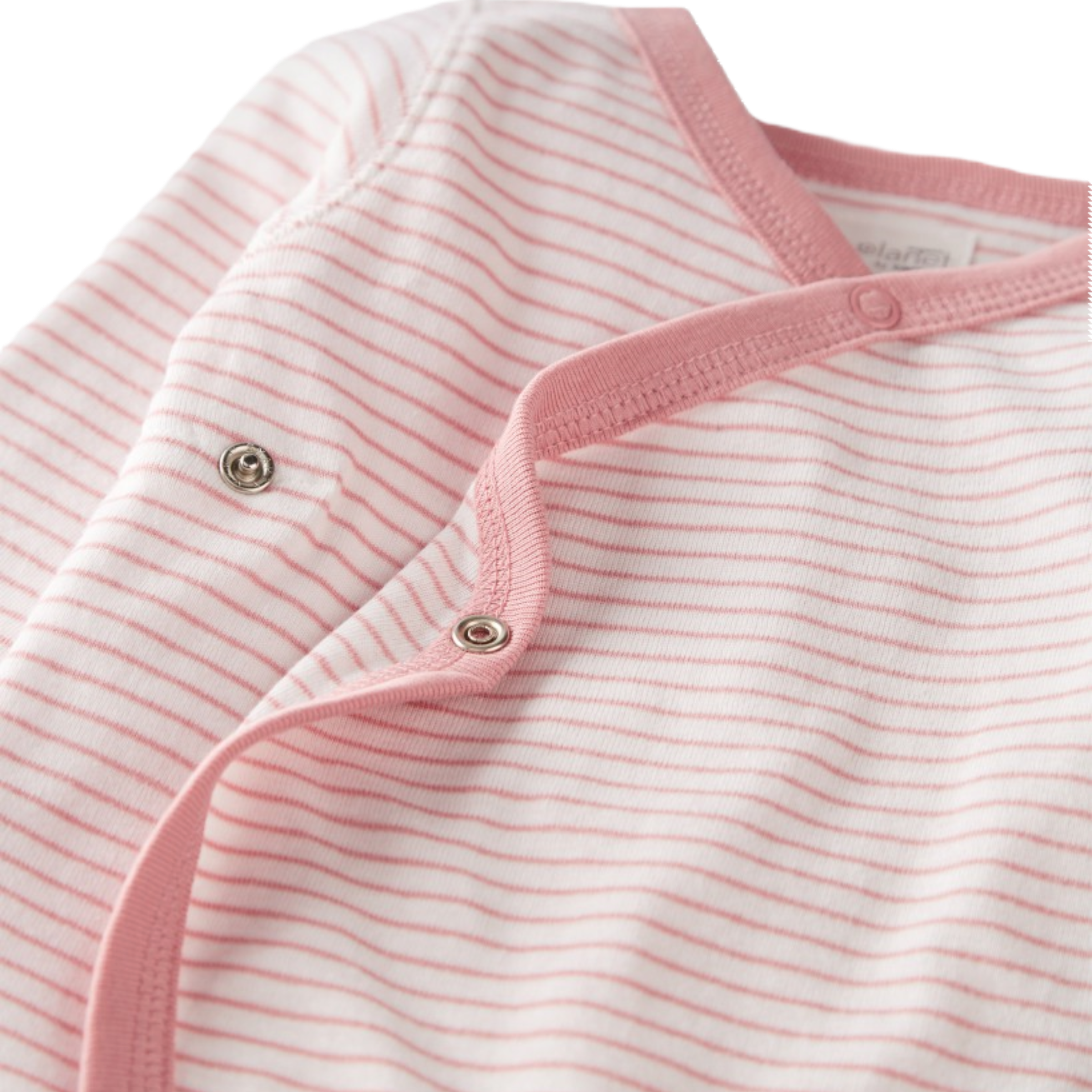 Carter's Little Planet Organic Cotton Wrap Sleep & Play Pajamas in Stripes - Multi Pink Stripe, 3-6 M.