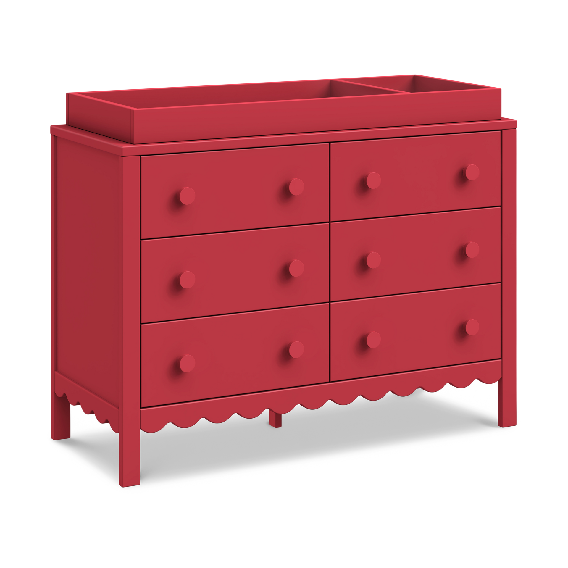 daVinci Universal Wide Removable Changing Tray - Strawberry Red.