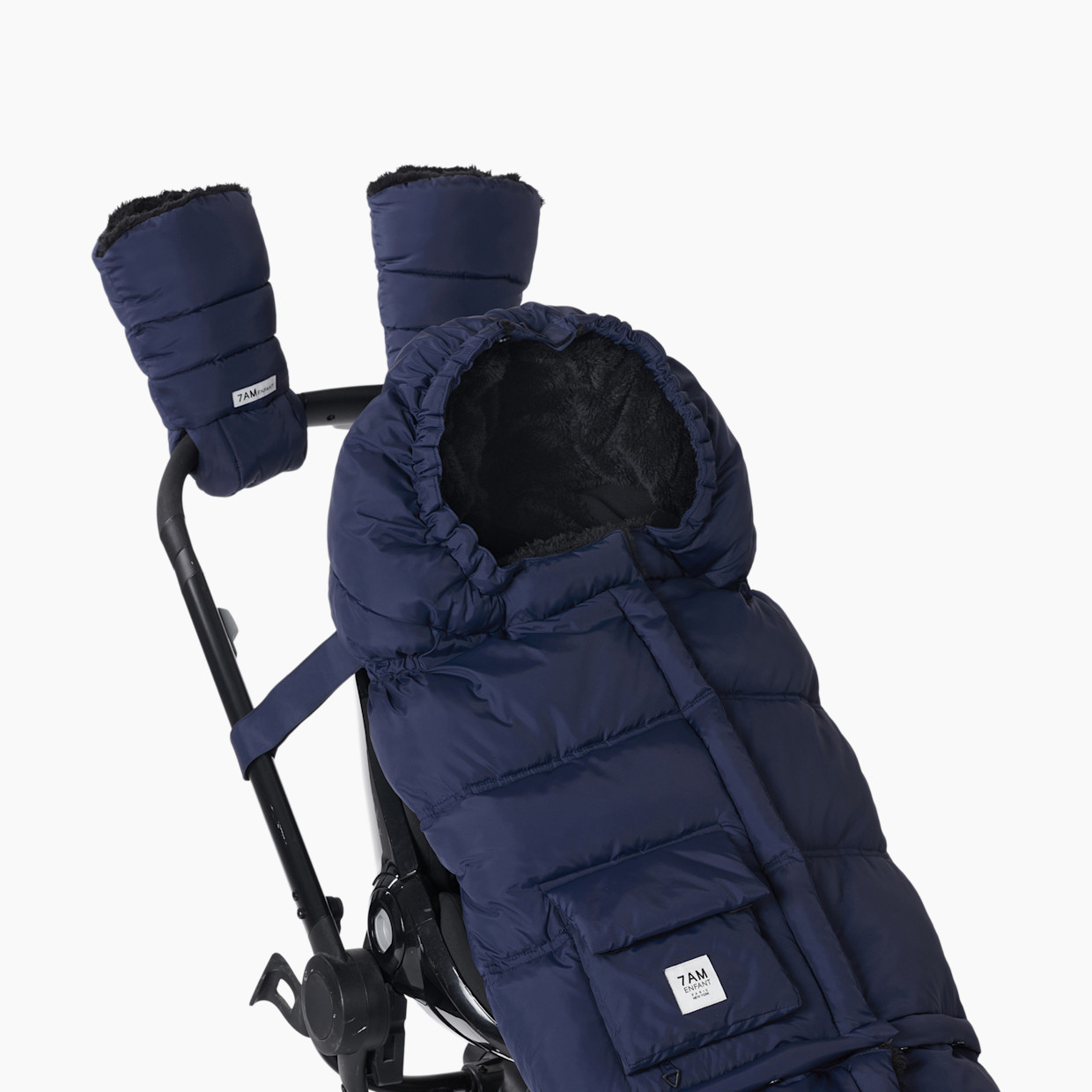 7AM Enfant Blanket 212 - Navy, 6 M-4 T.