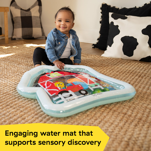 Baby Einstein Farm Explorers Cal's Sensory Barn Water Mat.