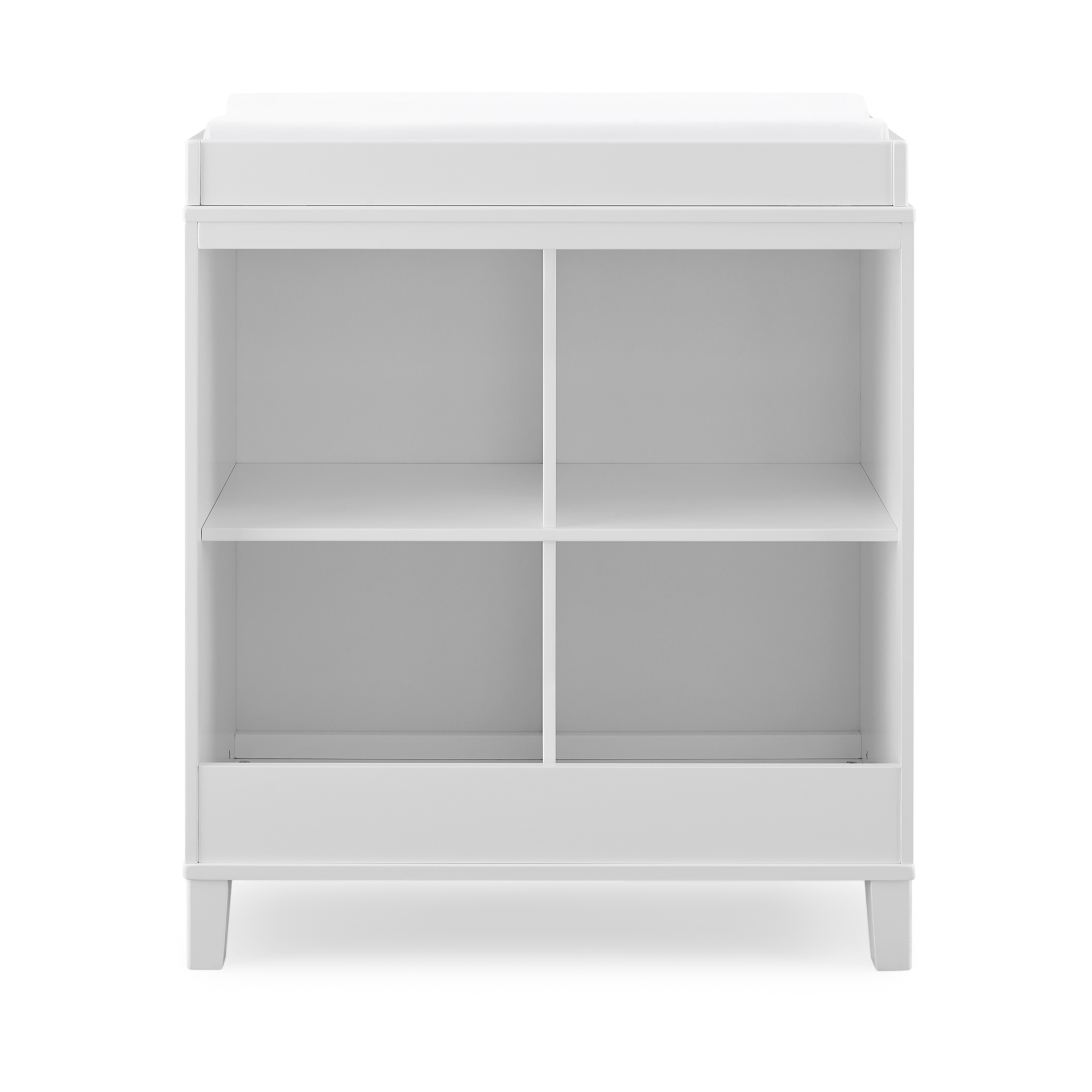 Delta Children Huck Convertible Changing Table Bianca White Babylist Shop