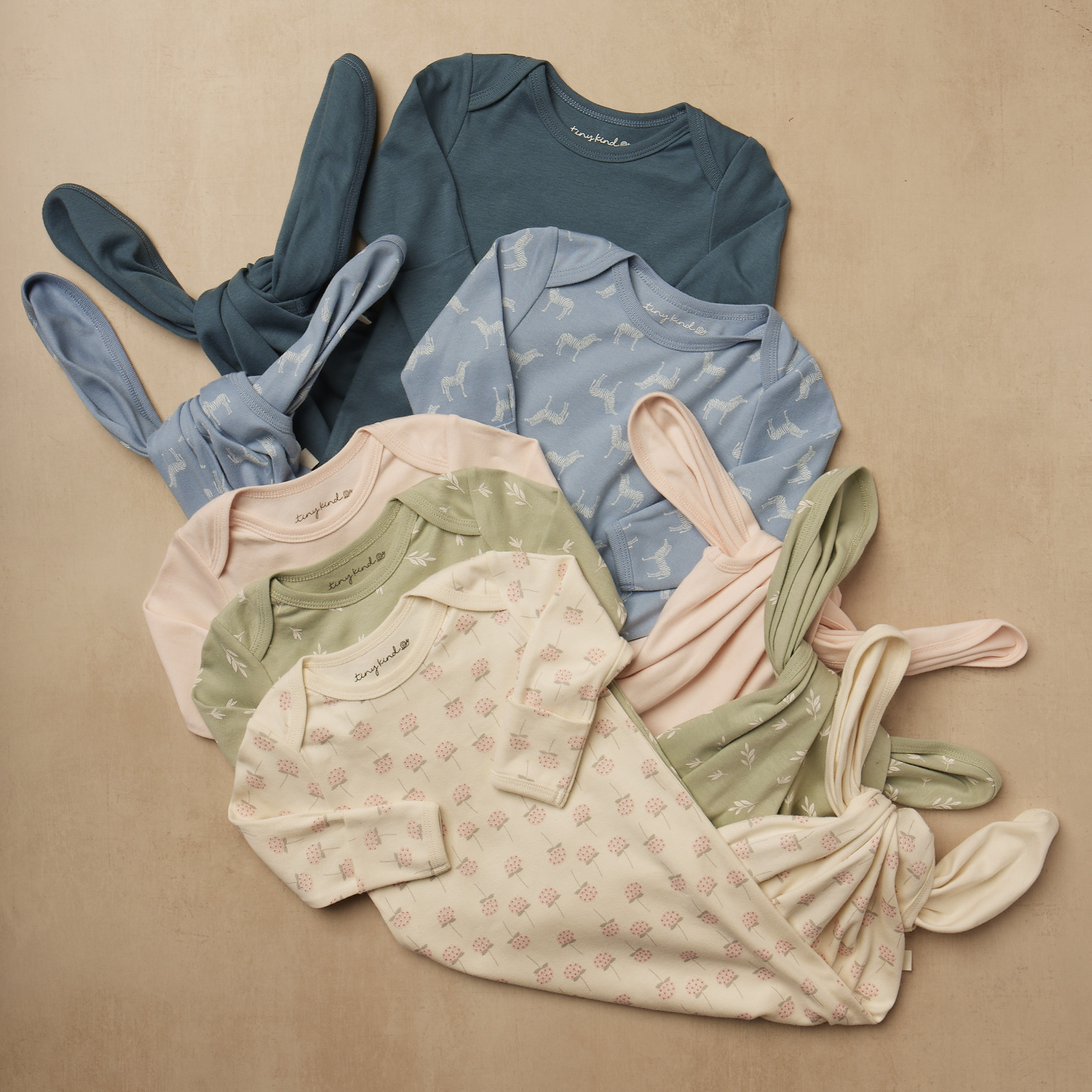 Tiny Kind Knotted Organic Gown.