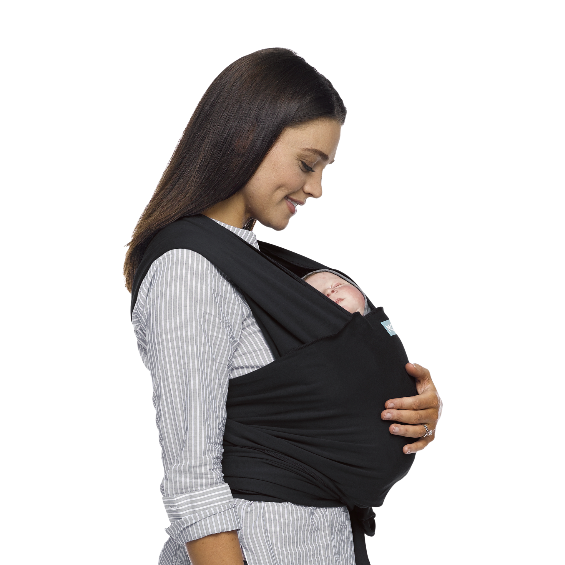 Moby Classic Wrap Carrier - Black.