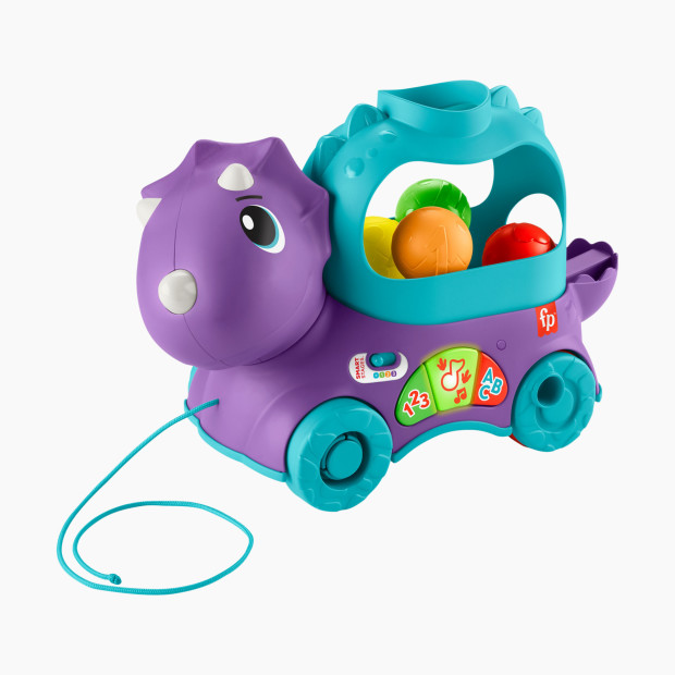 Fisher-Price Poppin Triceratops Toy.