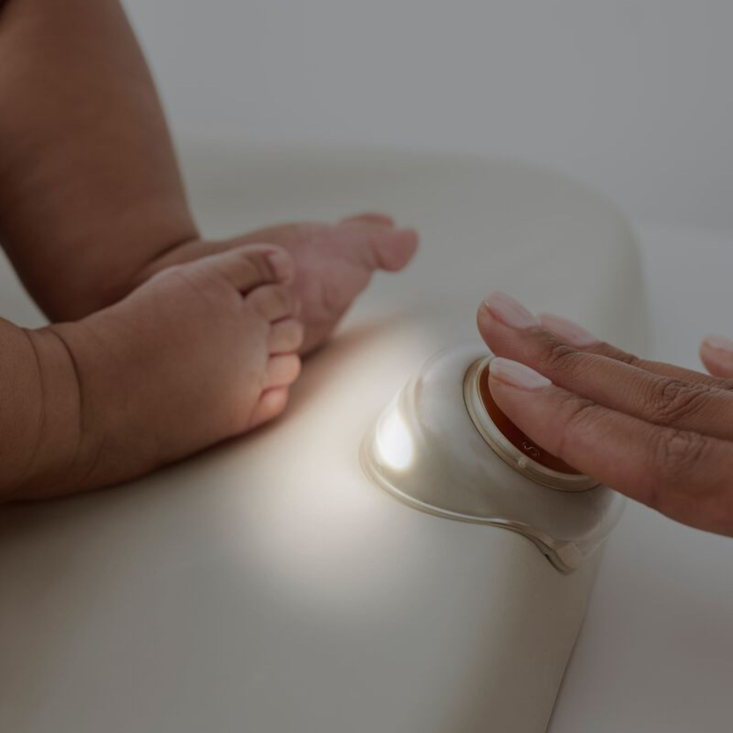 Skip Hop Nursery Style Light-Up Changing Pad.