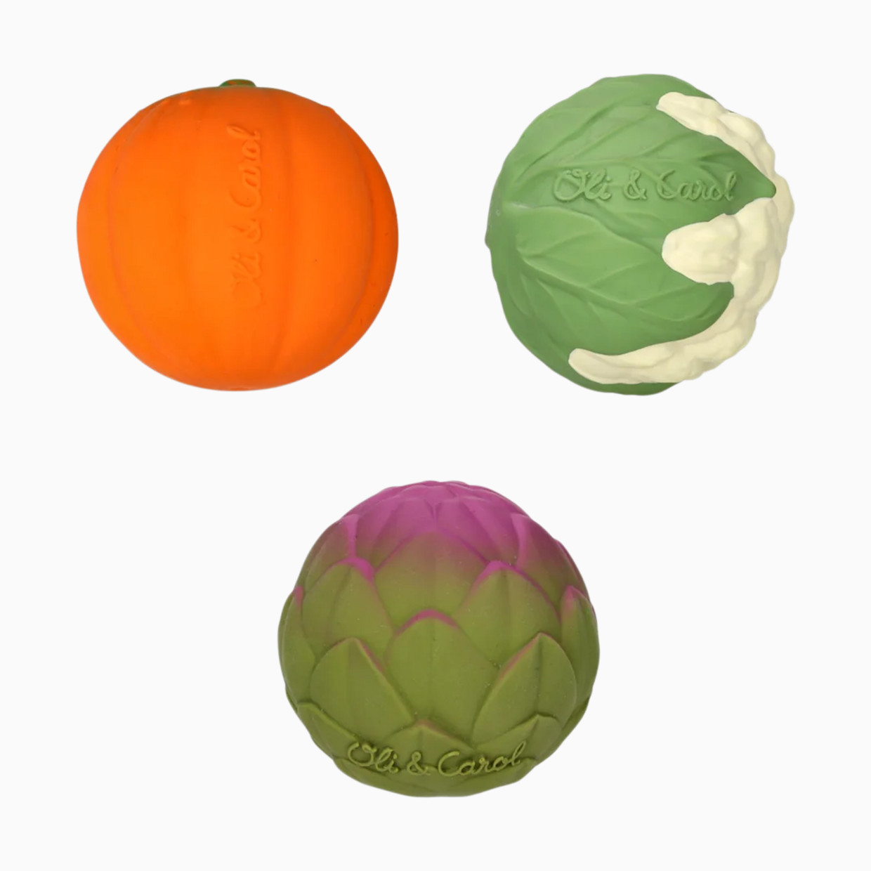 Oli & Carol Veggie Soup Baby Sensory Balls.