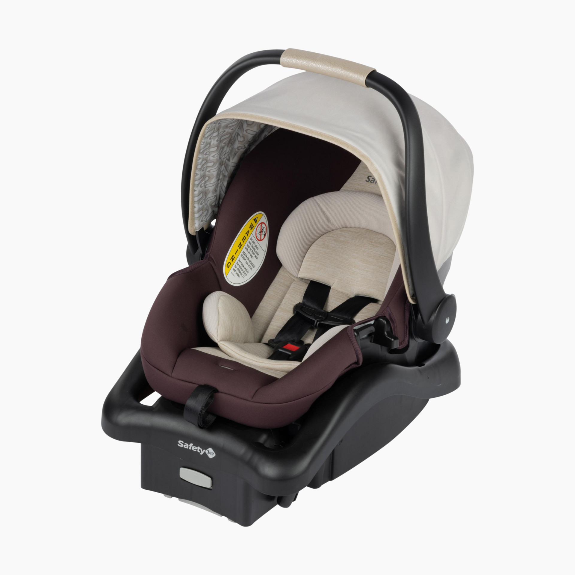 Infant car seat top insert safety