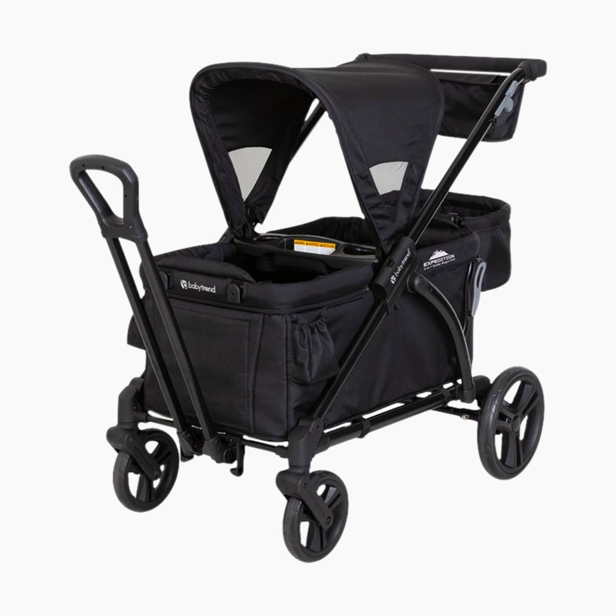 Baby Trend Expedition 2-in-1 Stroller Wagon PLUS - Ultra Black.