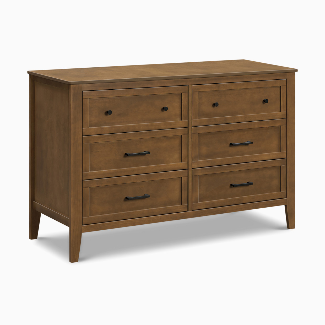 daVinci Beau 6-Drawer Dresser - Walnut.