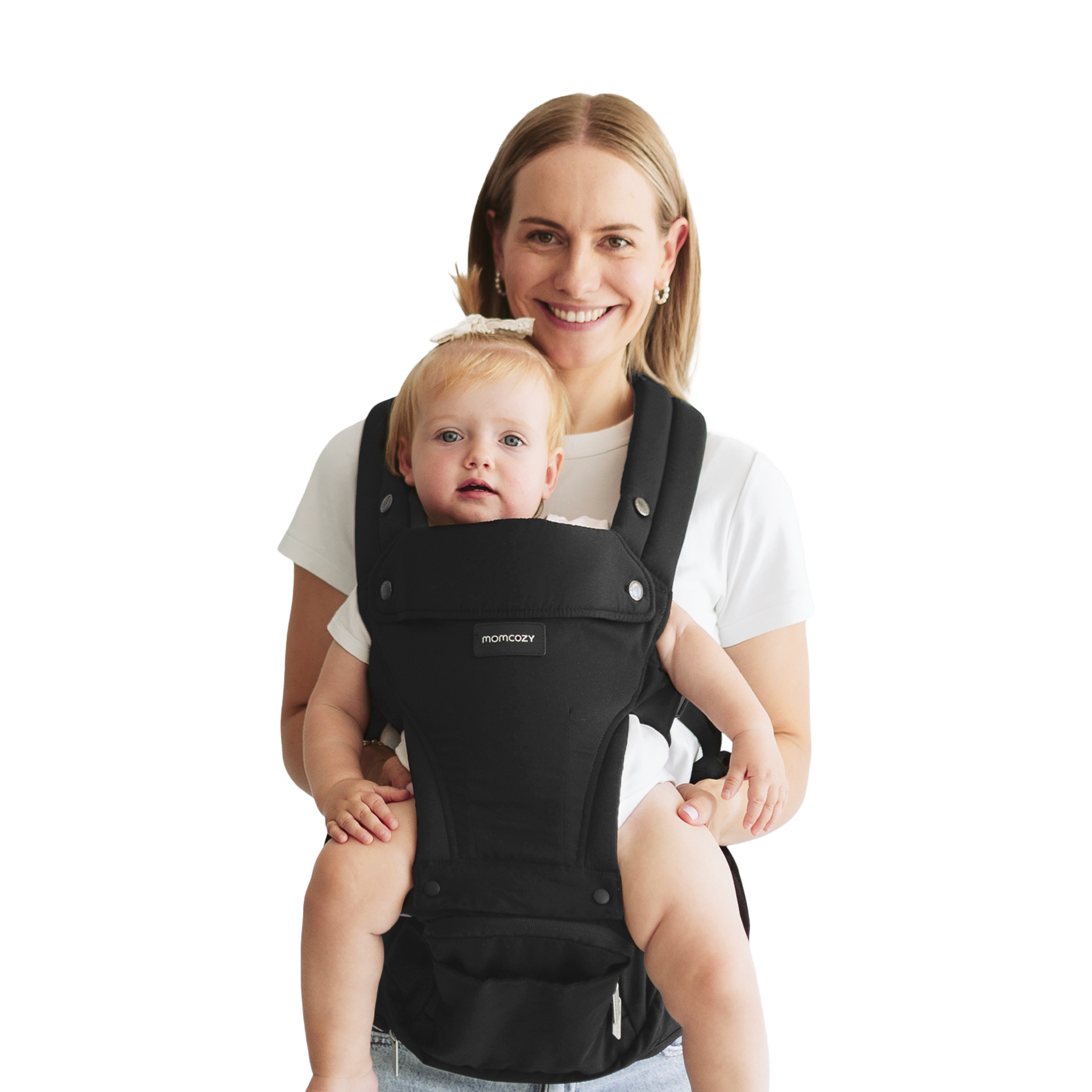 Momcozy 2-in-1 Baby Carrier.