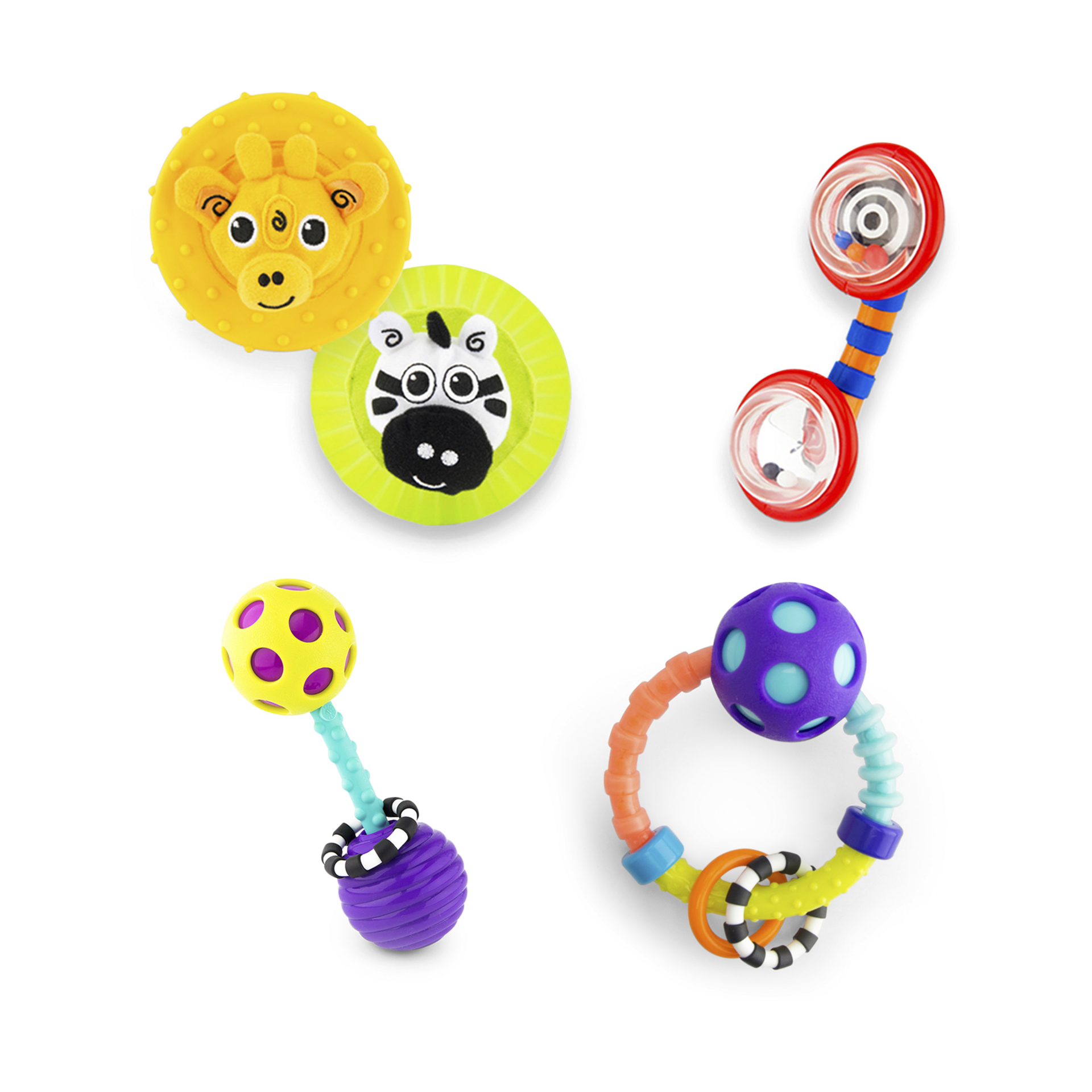 Sassy Newborn Gift Set (4 Toys).