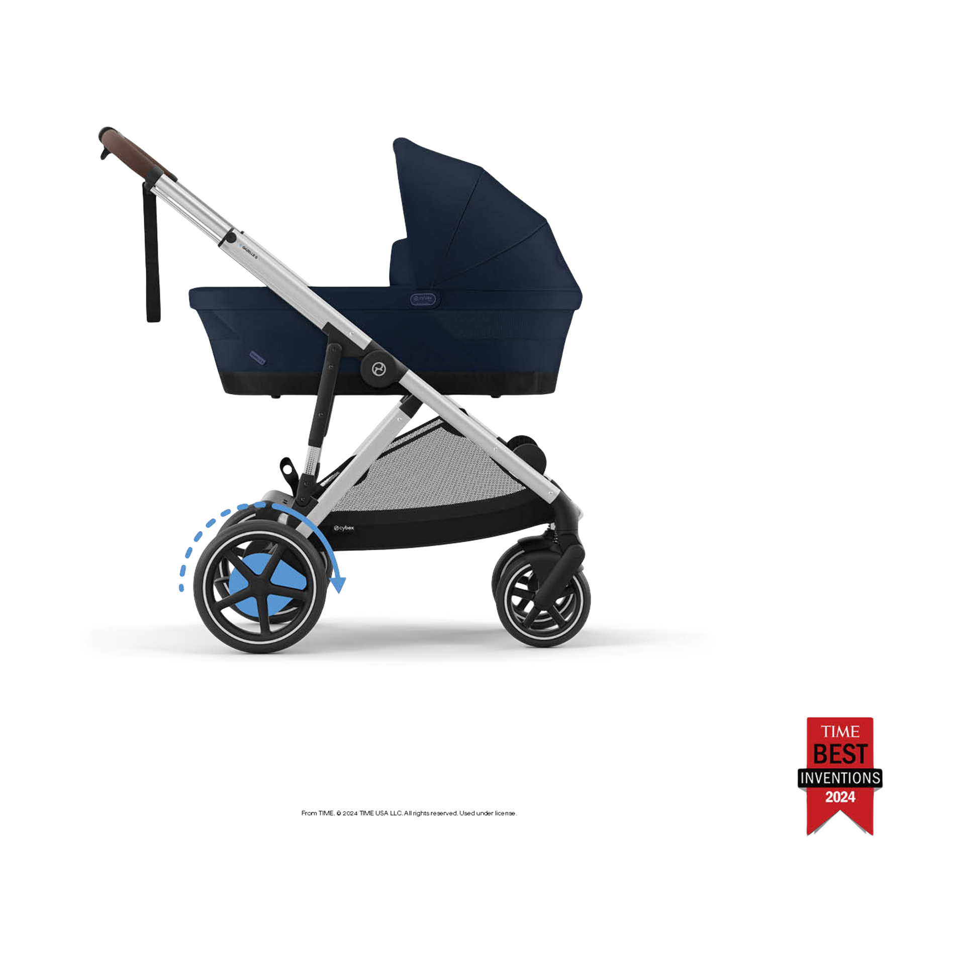 Cybex eGazelle/Gazelle S Cot - Ocean Blue.