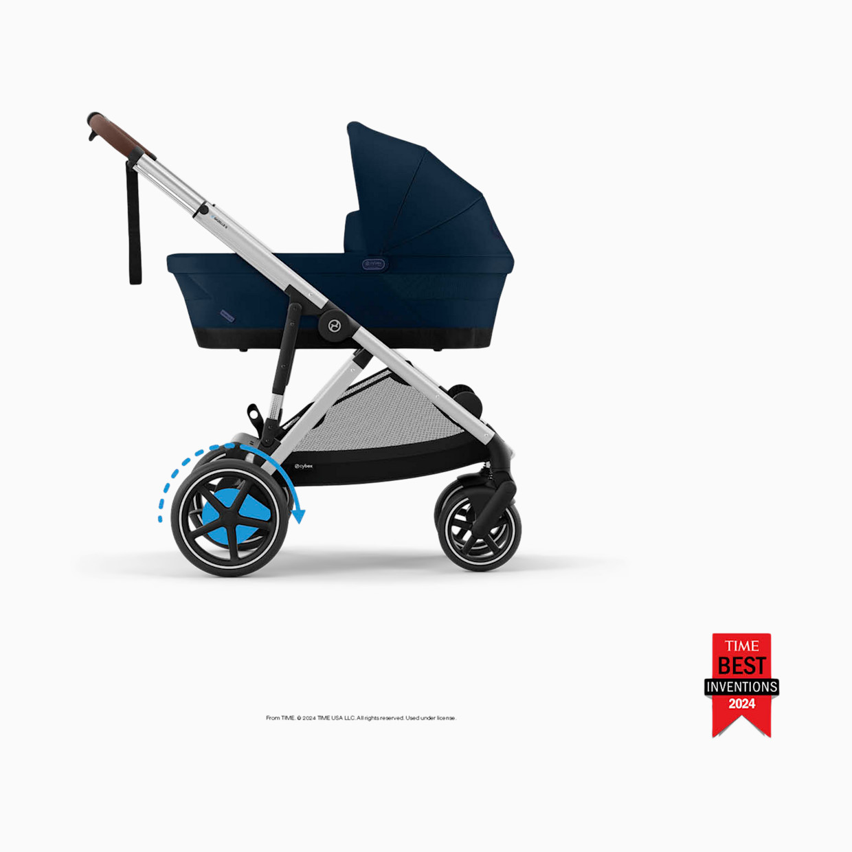 Cybex eGazelle/Gazelle S Cot - Ocean Blue.
