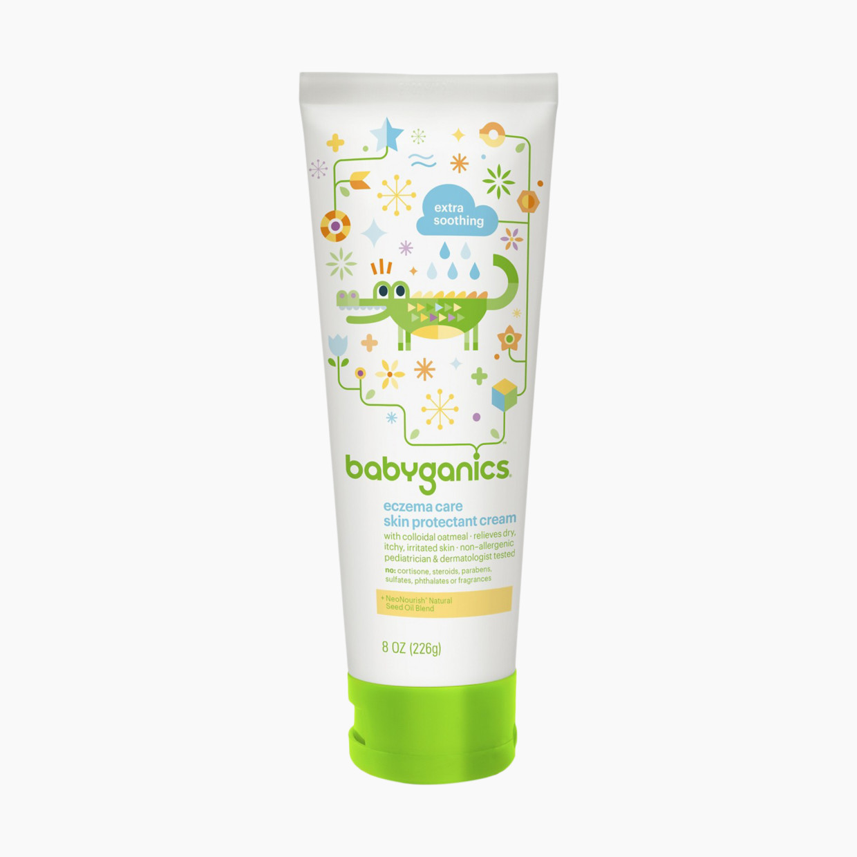 Babyganics Eczema Care Skin Protectant Cream - 8 Oz.