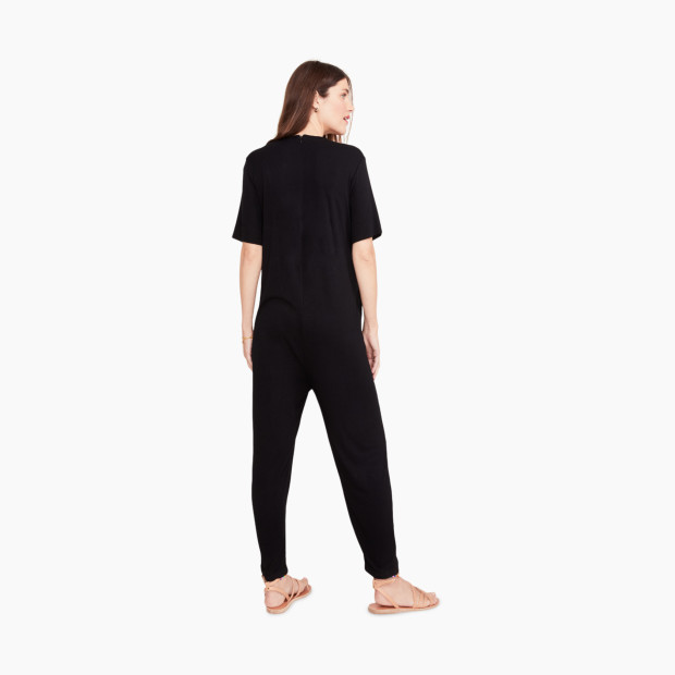 Hatch Collection The Walkabout Jumper - Black, 1.
