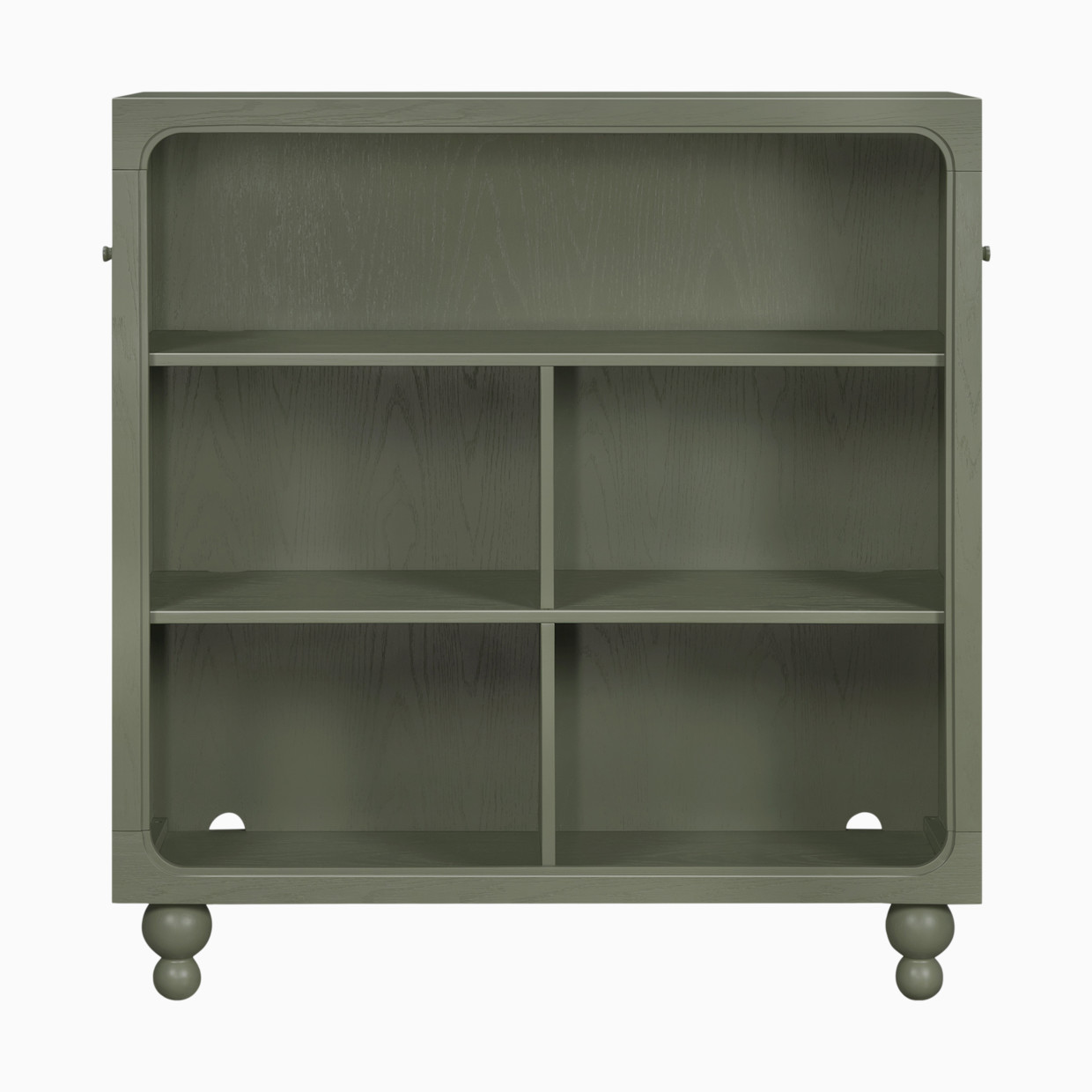 babyletto Astre Assembled Bookcase by Nate Berkus - Archival Elm.