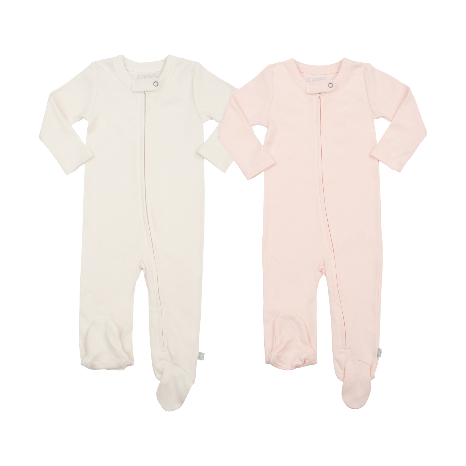 organic zipper onesie