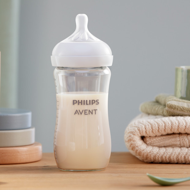 Glass Natural Baby Bottle.