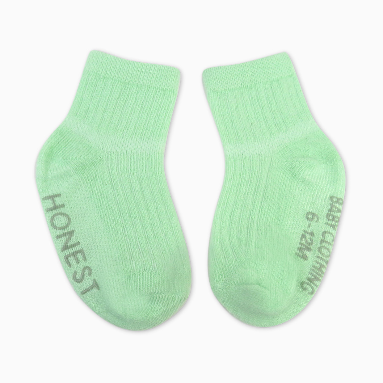 Honest Baby Clothing 10-Pack Cozy Socks - Rainbow Pinks, 0-6 M.