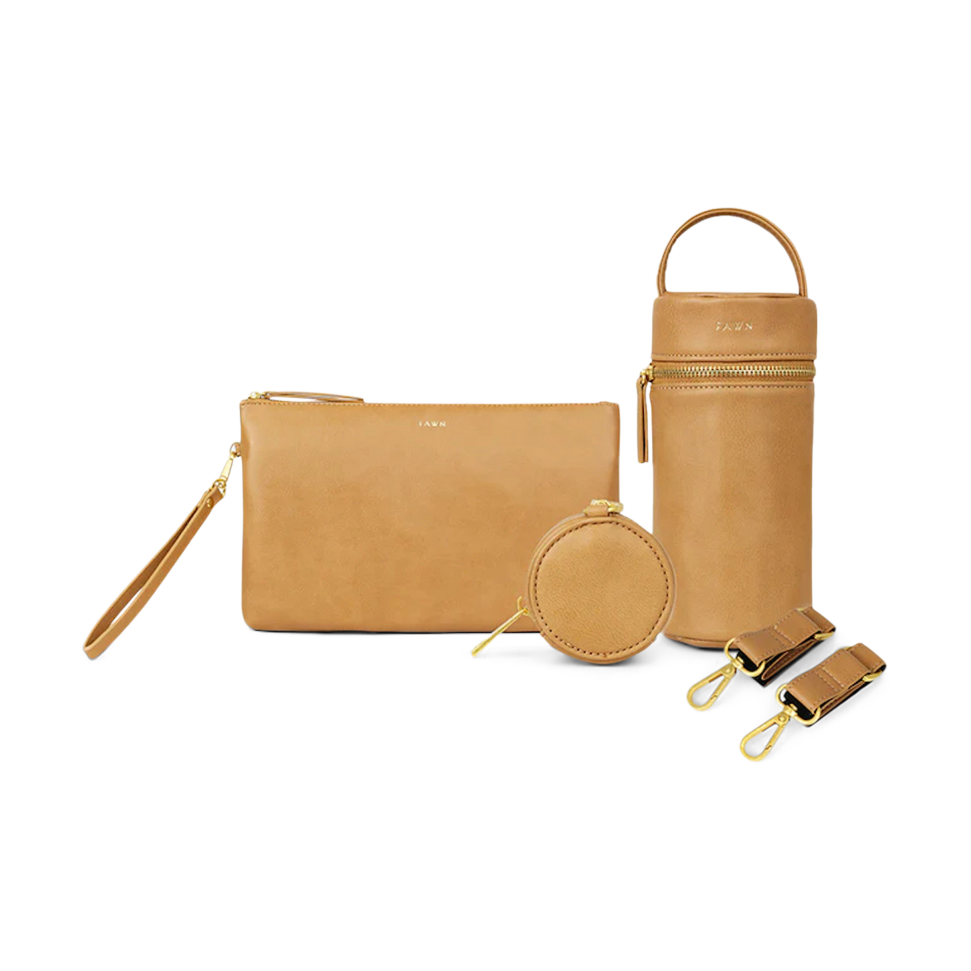 Fawn Design The Diaper Bag Accessory Bundle Tan Babylist Shop