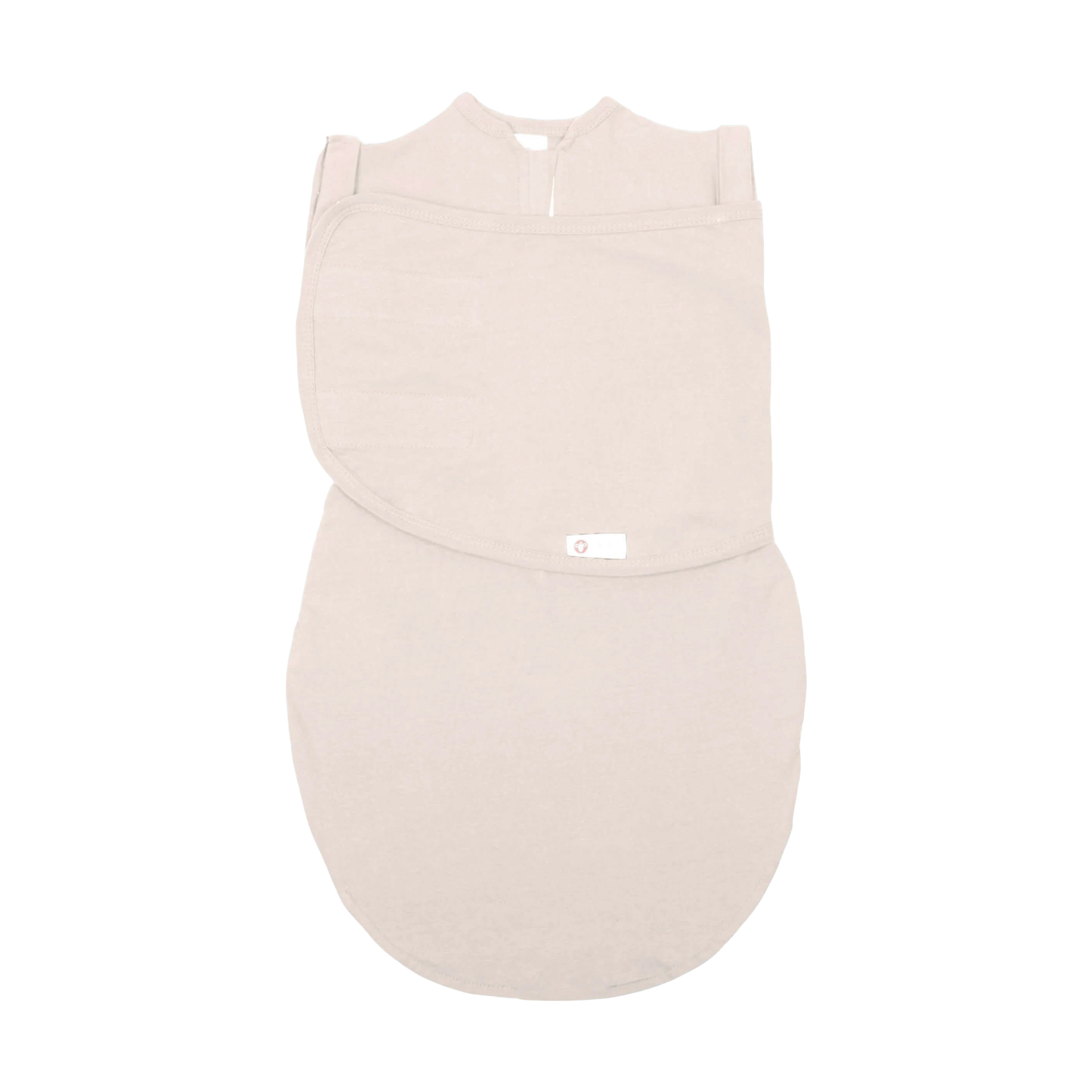 Embe Babies Short Sleeve Swaddle Sack Cream, Medium/Large 1218 Lbs
