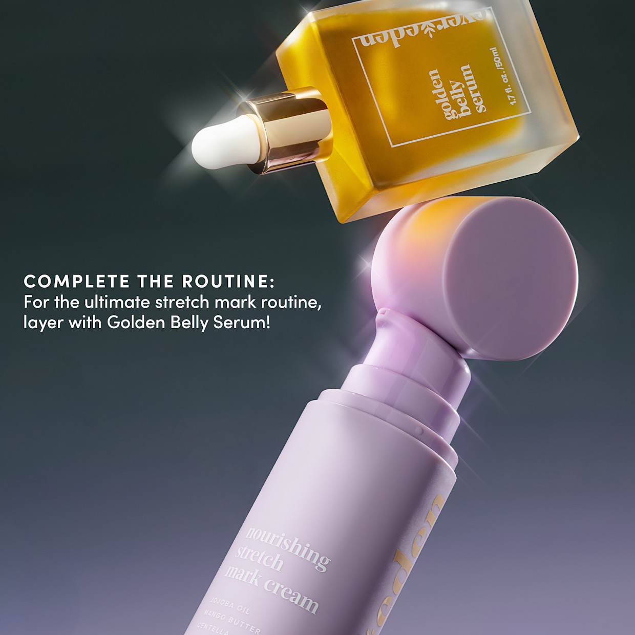 Evereden Nourishing Stretch Mark Cream - Fragrance Free, 120ml.