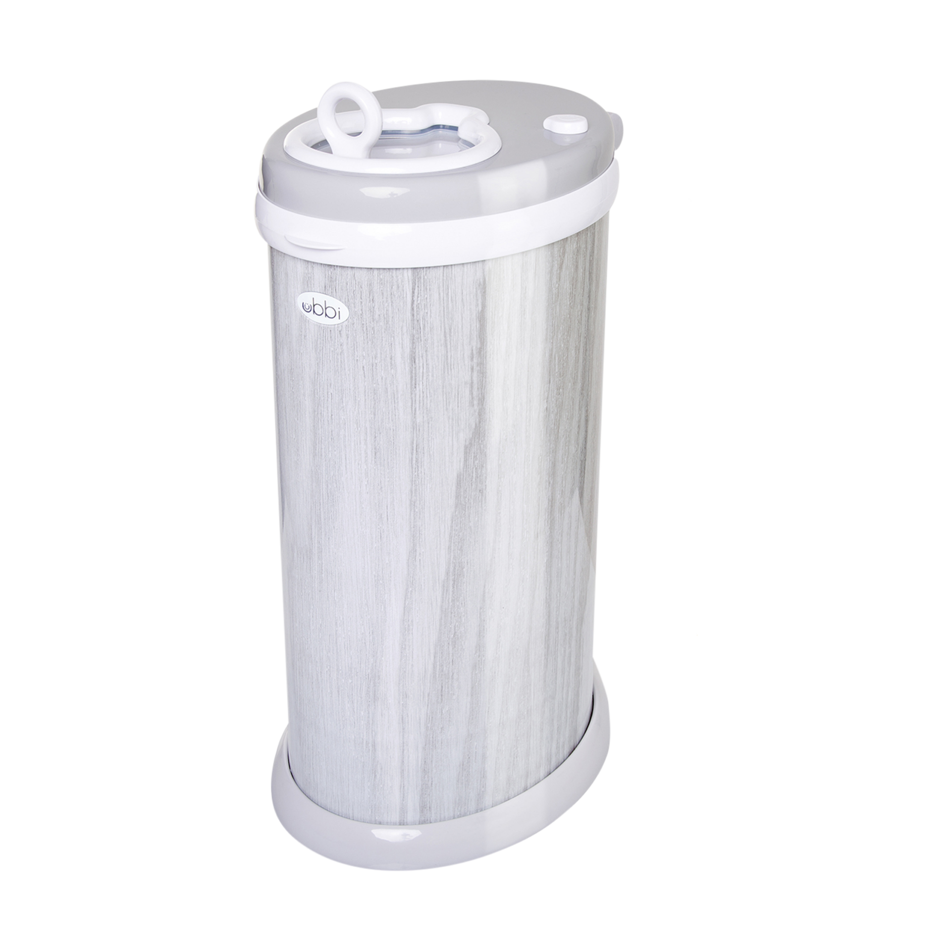 Ubbi Steel Diaper Pail Woodgrain Babylist Shop