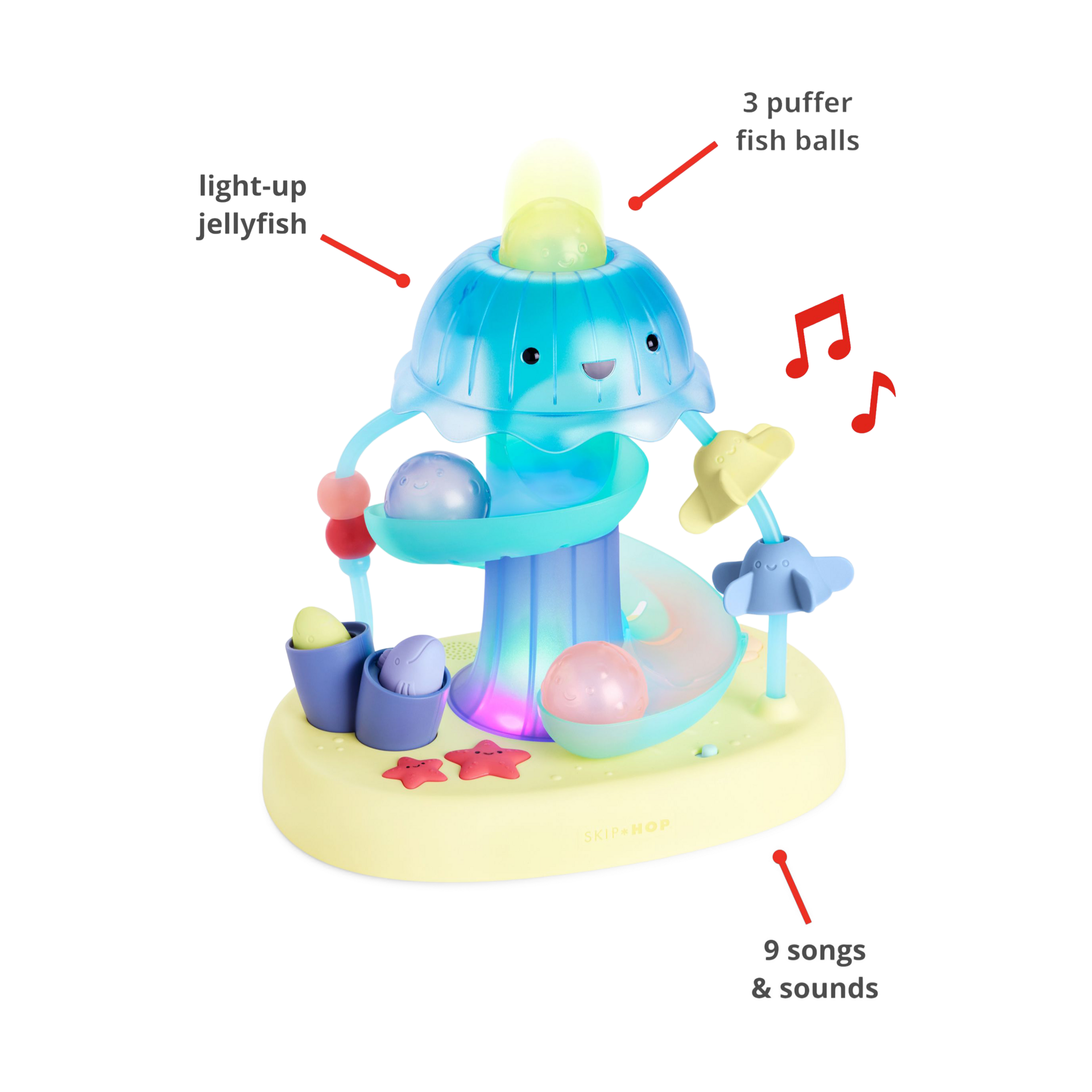 Skip Hop Seascape Musical Activity Ball Drop.