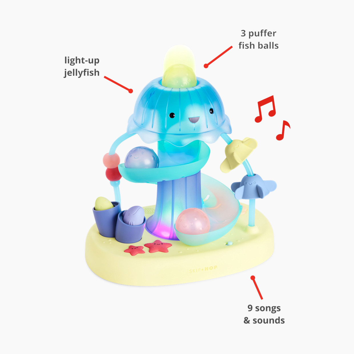 Skip Hop Seascape Musical Activity Ball Drop.