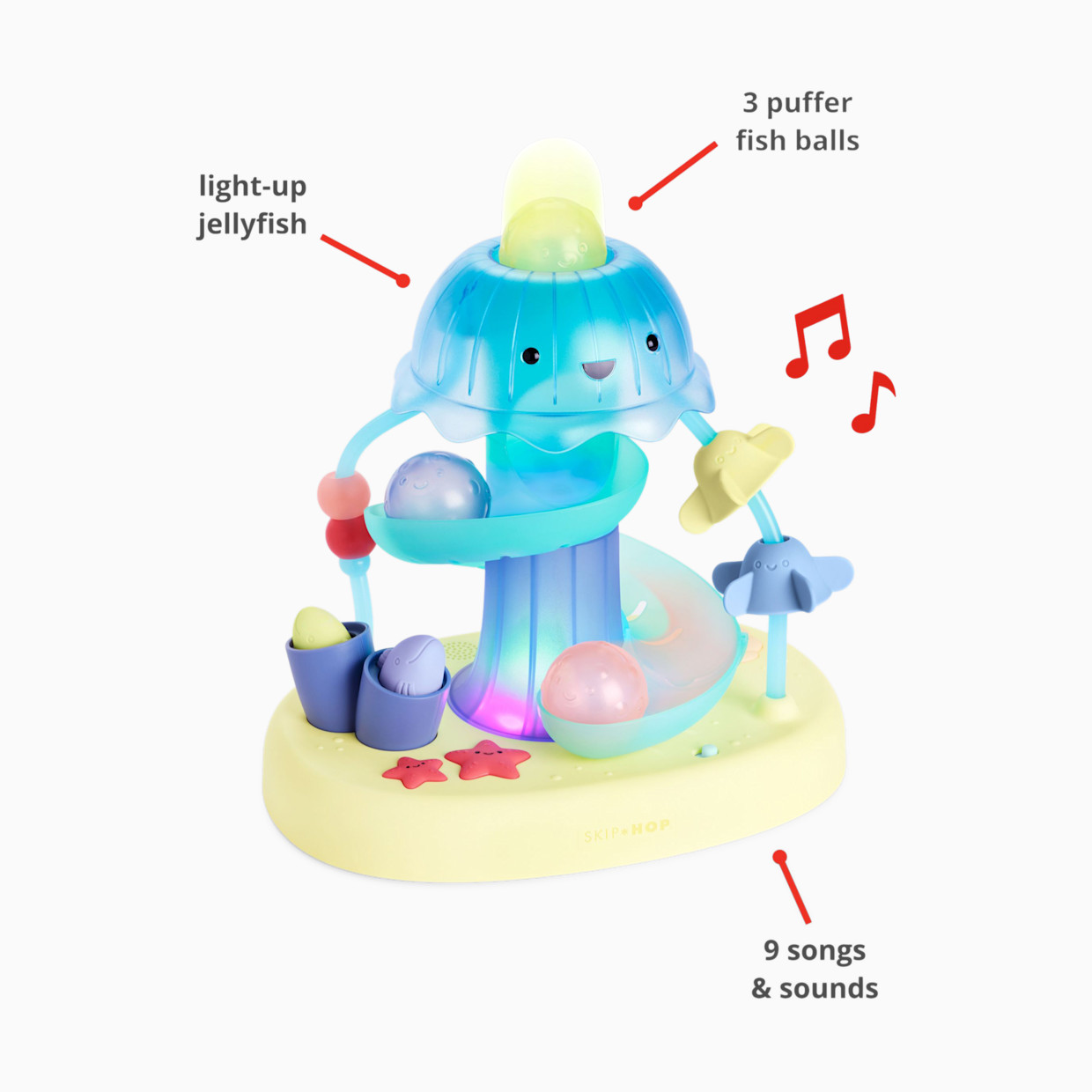 Skip Hop Seascape Musical Activity Ball Drop.