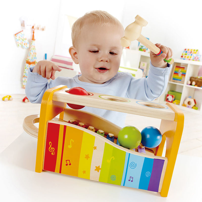 Hape Pound and Tap Bench.